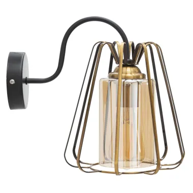 LAMPA ŚCIENNA IRON CLASS -C- 22x30x27 cm